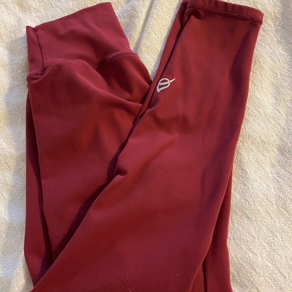 P’tula Taylor Leggings 23” in Cranberry Fuchsia